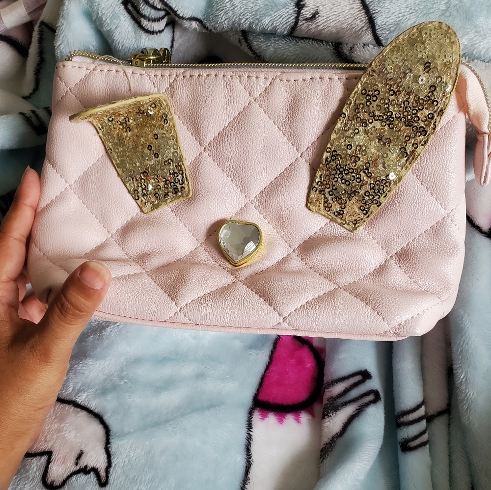 Betsy Johnson Rabbit Makeup Bag